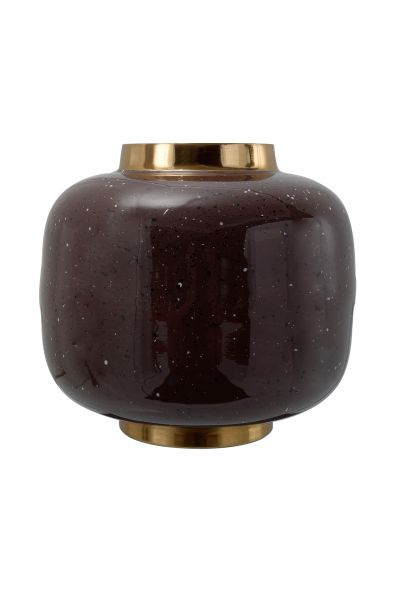 Kayoom Vase Art Deco 325 Braun / Multi