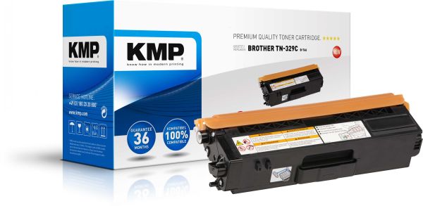 KMP B-T66 Tonerkartusche ersetzt Brother TN329C