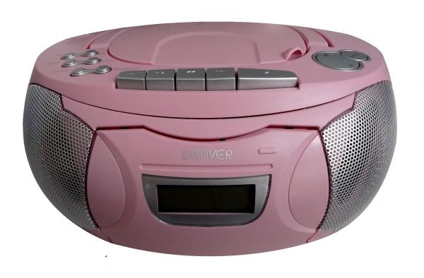 DENVER TCP-39  Boombox in pink