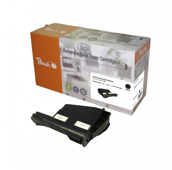 Peach Tonermodul schwarz kompatibel zu Kyocera TK-1125