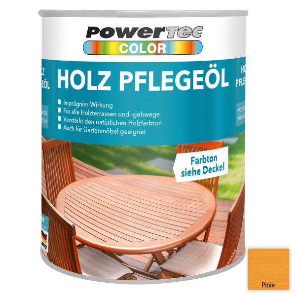 Powertec Color Holz-Pflegeöl - Pinie