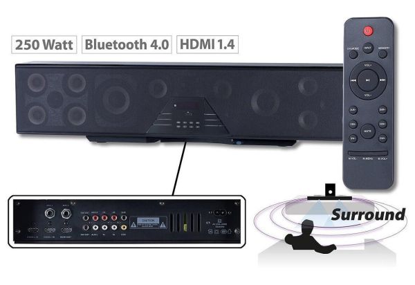 Auvisio 6-Kanal-3D-Soundbar 5.1