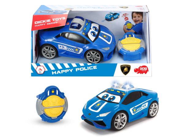 Dickie Spielzeug - IRC Happy Lamborghini Huracan Police