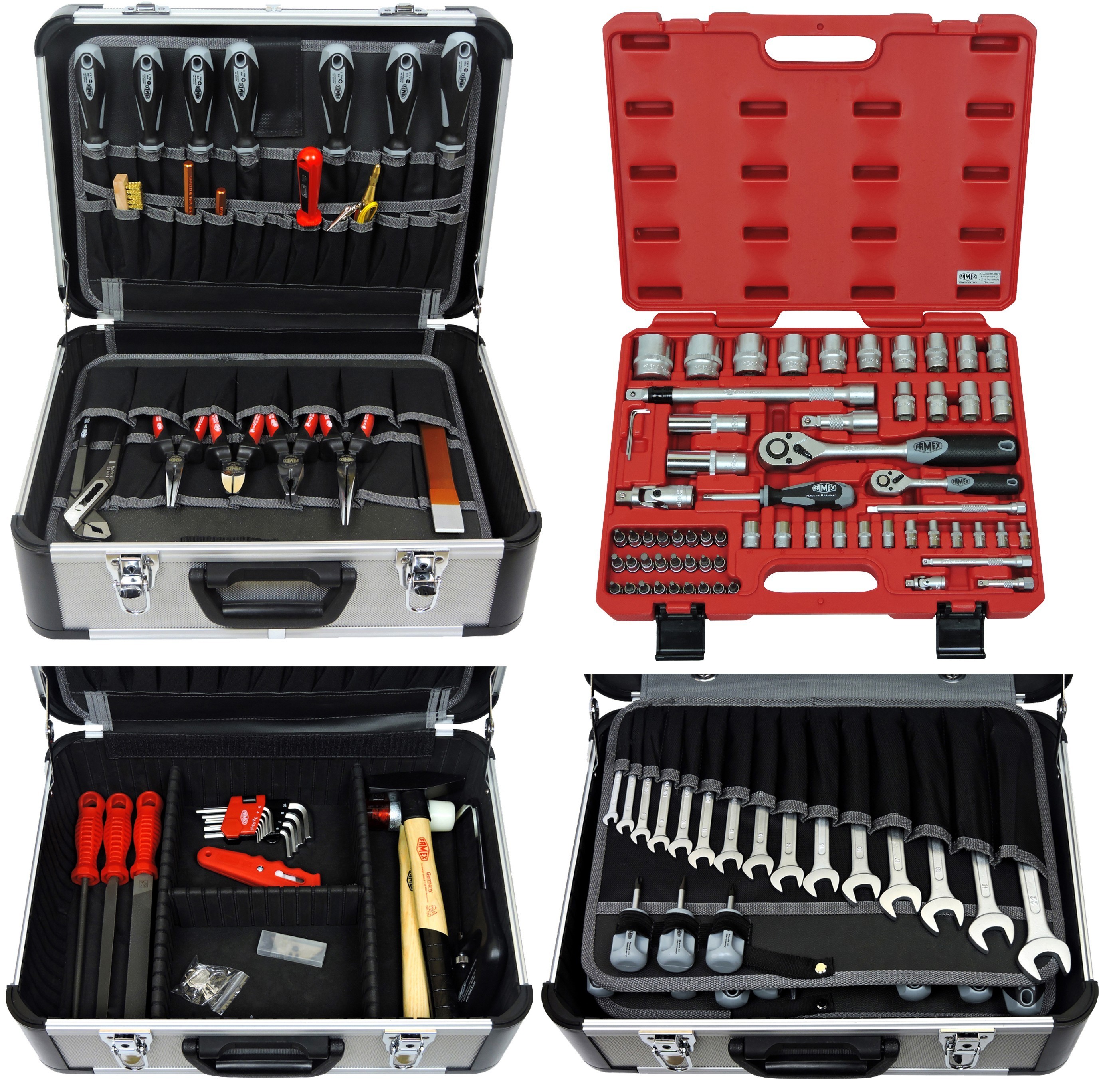 FAMEX Alu Werkzeugkoffer Set 420-21 | Norma24