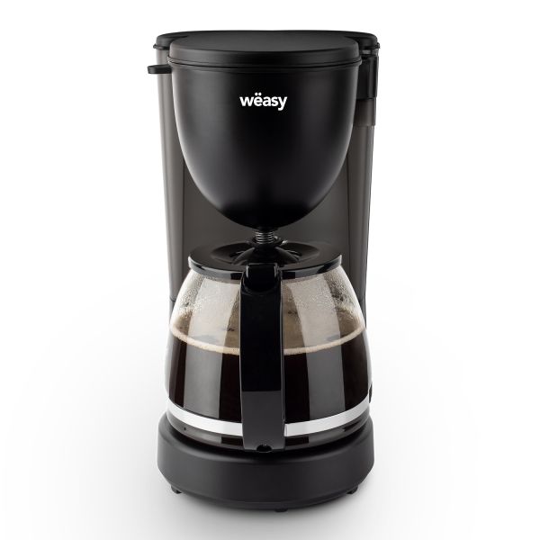 Wëasy Filterkaffeemaschine KF24 / Fassungsvermögen 1,25 L / Glaskanne / Warmhaltefunktion / Automat