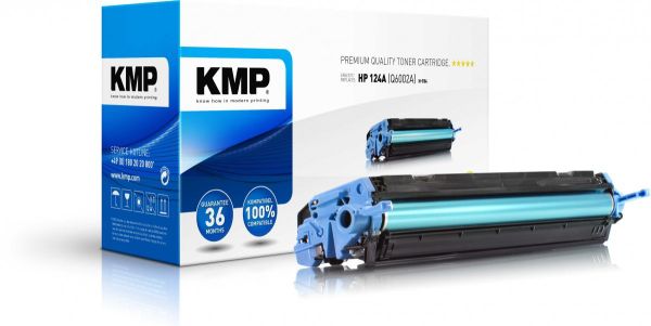 KMP H-T84 Tonerkartusche ersetzt HP 124A (Q6002A)