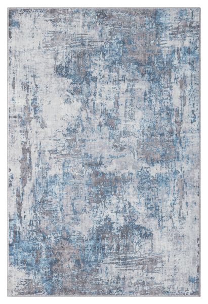 Teppich Olivia, 120cm x 180cm, Farbe blau/grau, rechteckig