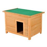 PawHut Hundehütte Hundehaus Hundehöhle Hütte für Hunde Katzen Dach Holz