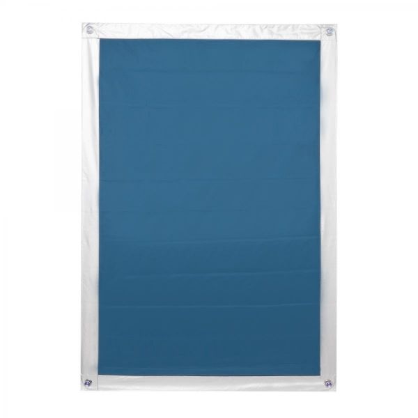 Lichtblick Dachfenster Sonnenschutz Haftfix, ohne Bohren, Blau, 94 cm x 96,9 cm (B x L)