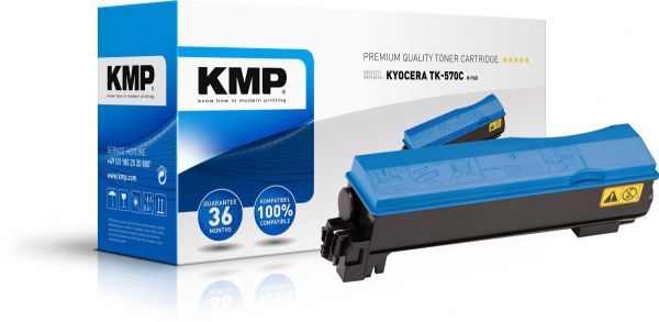 KMP K-T45 Tonerkartusche ersetzt Kyocera TK570C (1T02HGCEU0)