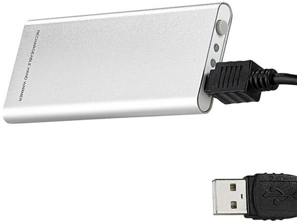 infactory USB Handwärmer mit Akku