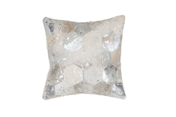 Kayoom Spark Pillow 210 Grau / Silber 45cm x 45cm