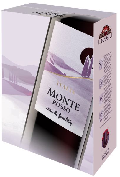 Monte Rosso süss & fruchtig 3,0l Bag in Box