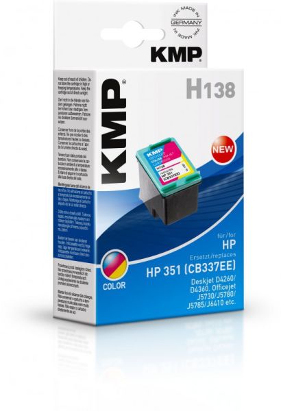 KMP H138 Tintenpatrone ersetzt HP 351 (CB337EE)