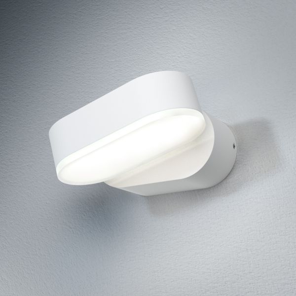 Ledvance Außenleuchte Endura Style Mini Spot, 7,5W, Gehäuse Aluminium, weiß, ca. 10,0 x 11,0 x 5,4cm