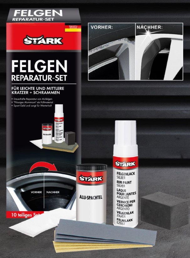 Stark Felgen-Reparatur-Set 10tlg.