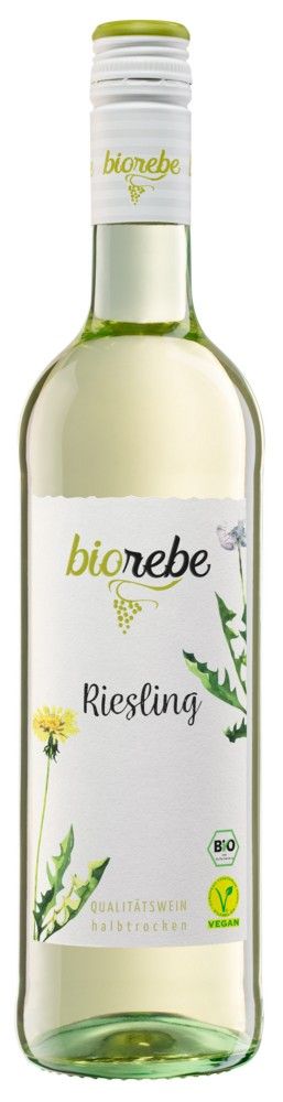 BioRebe Bio Riesling halbtrocken 0,75 l Biorebe Norma24 DE