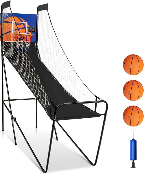 COSTWAY Arcade-Basketballspiel klappbar