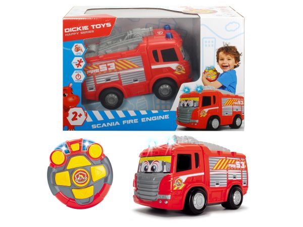 Dickie Spielzeug - RC Happy Scania Fire Engine
