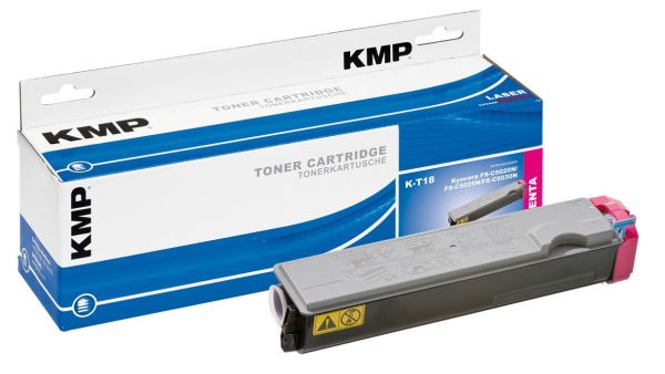 KMP K-T18 Tonerkartusche ersetzt Kyocera TK510M (1T02F3BEU0)