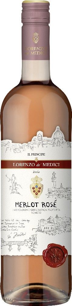 IL PRINCIPE Lorenzo de%27 Medici Merlot Rosé IGP Veneto Gerstacker Norma24 DE