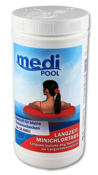 mediPOOL Langzeit-Minichlor 6x 1 kg