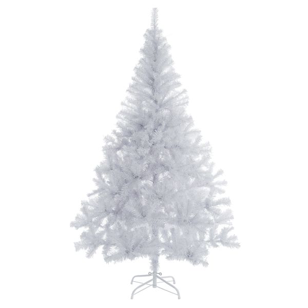 Deuba Weihnachtsbaum PVC weiß 180cm
