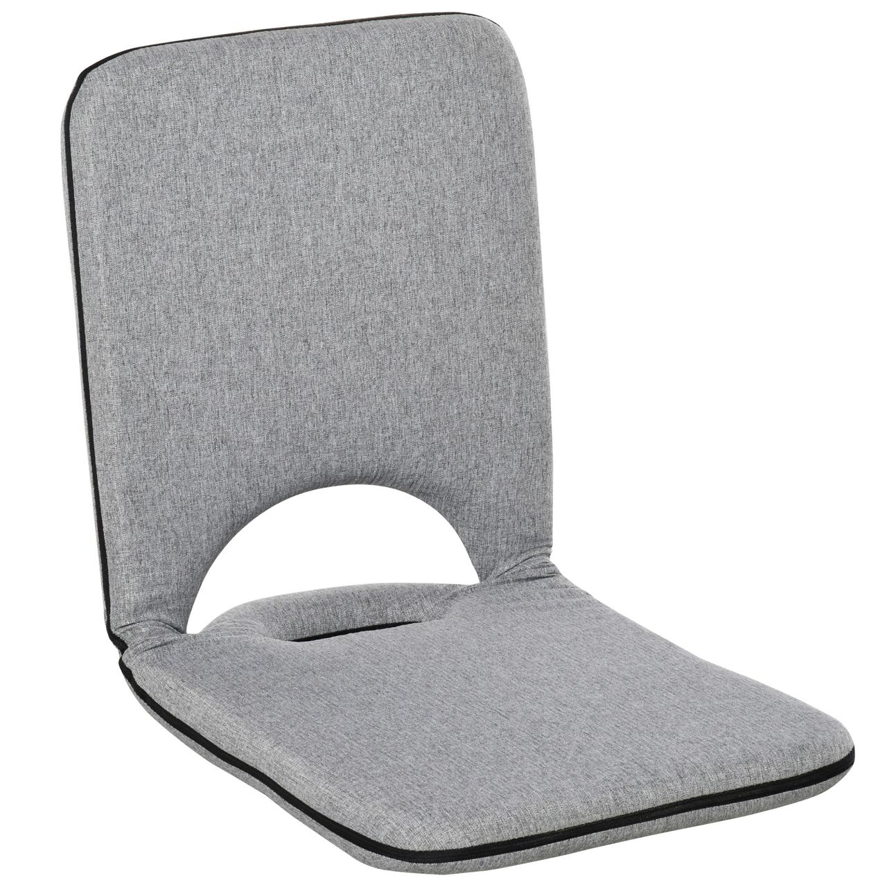 Sitzkissen mit Rückenlehne aus Schafwolle 42x94cm braun