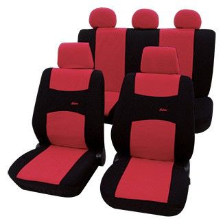 Diamond Car Universal-Auto-Sitzbezug-Set Colori, Rot