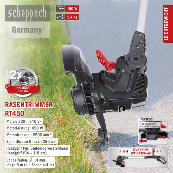 DETAIL-Scheppach-Rasentrimmer-RT450