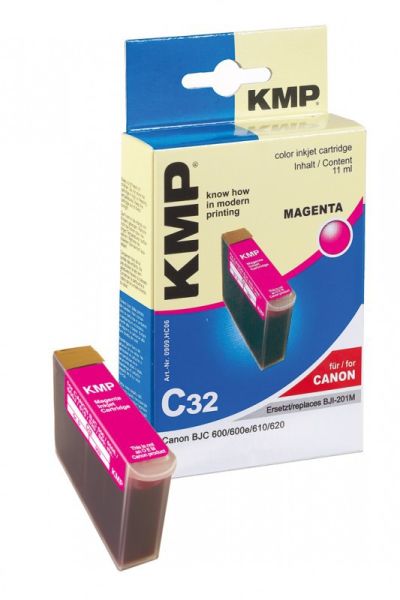 KMP C32 Tintenpatrone ersetzt Canon BJI201M (0948A002)