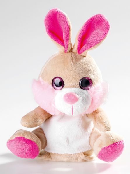 Laufendes Labertier Hase - Pink