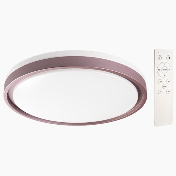 I-Glow LED-Design-Deckenleuchte, Ø ca. 40 cm - Kupferfarben