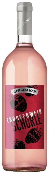 Gerstacker Erdbeerwein-Schorle