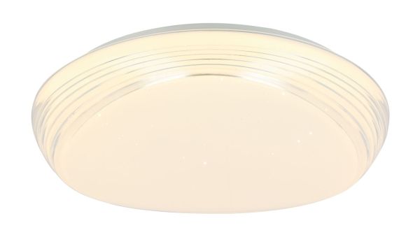 Globo Lighting - LUCAS - Deckenleuchte Metall weiß, LED