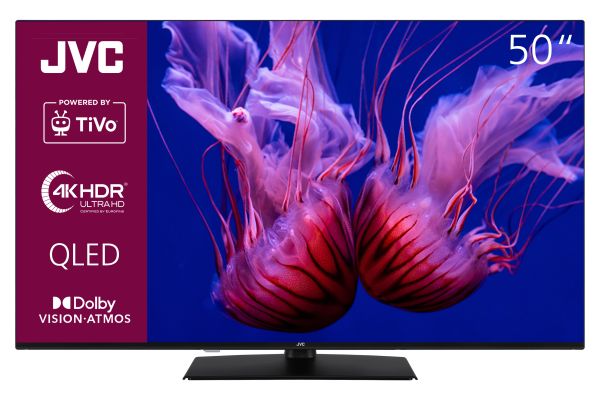 JVC LT-50VUQ3455 50 Zoll QLED Fernseher / TiVo Smart TV (4K UHD, HDR Dolby Vision, Dolby Atmos)