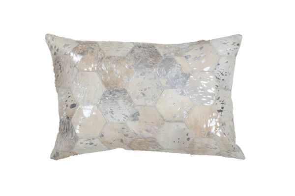 Kayoom Spark Pillow 210 Grau / Silber 40cm x 60cm