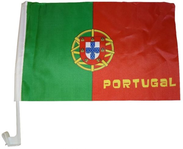 Autoflagge Portugal 30 x 40 cm