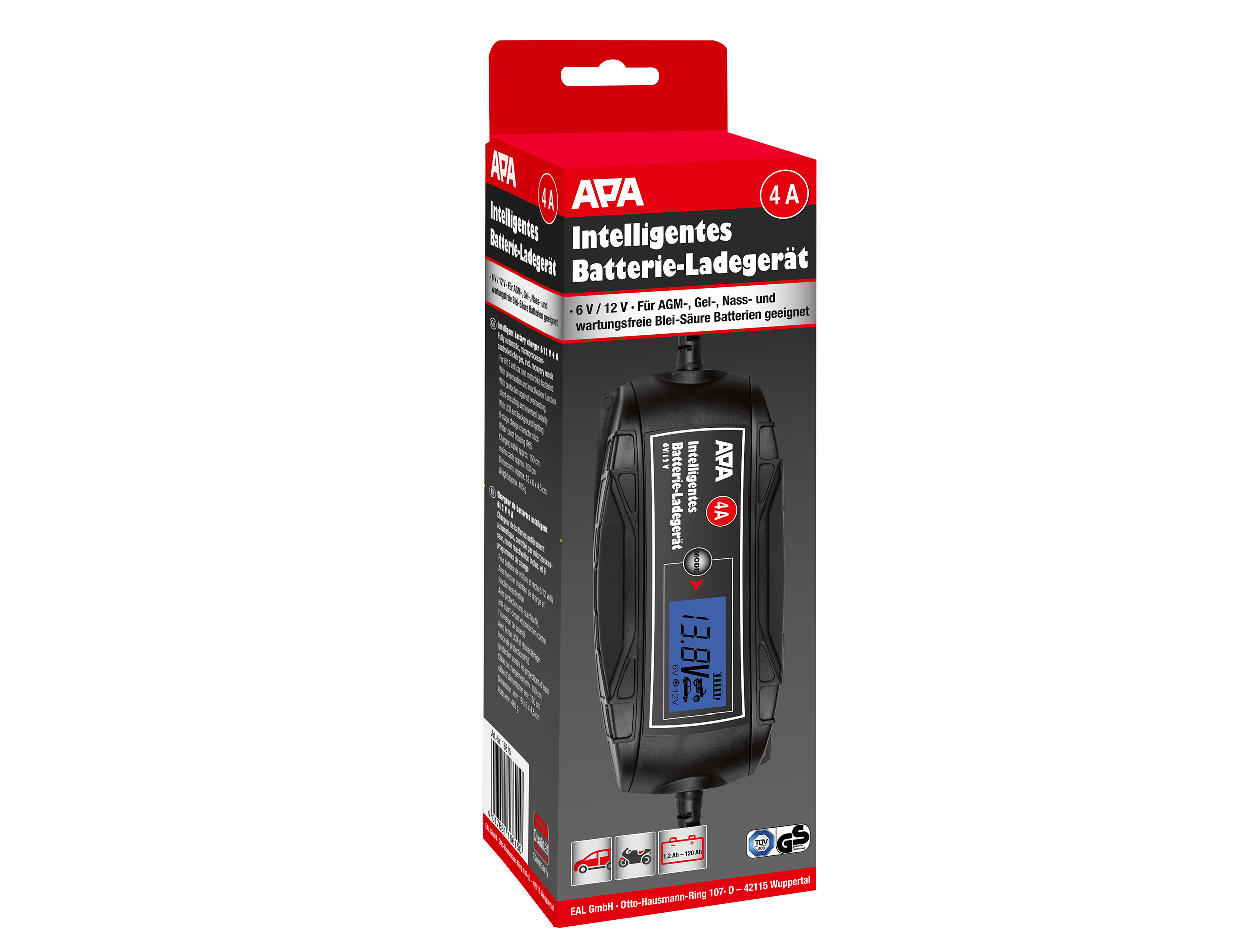APA Intelligentes Batterieladegerät