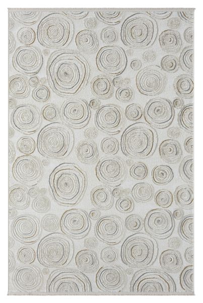 Teppich Layla , 160cm x 230cm, Farbe Beige, rechteckig, Florhöhe 10mm