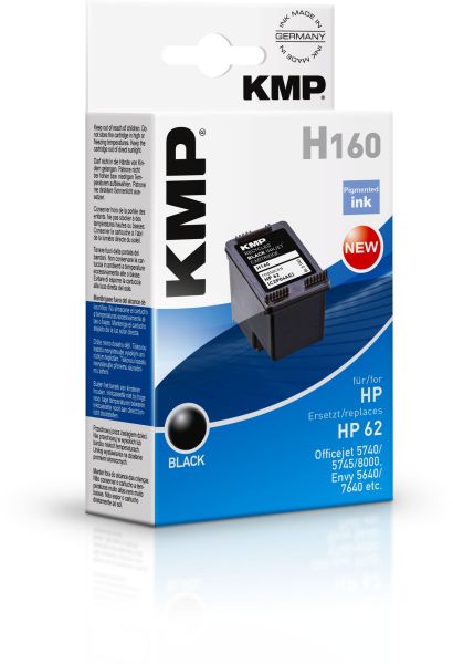 KMP H160 Tintenpatrone ersetzt HP 62 (C2P04AE)
