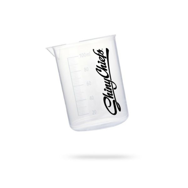 Messbecher Cup 100 ml aus Kunststoff (Polypropylen) trasparent