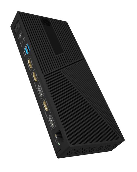 ICY BOX IB-DK2246AC, 11-in-1 Hybrid DockingStation mit dreifacher Videoausgabe