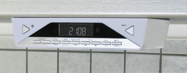 Soundmaster DAB+/UKW-RDS Küchenunterbauradio mit Bluetooth und Kochtimer