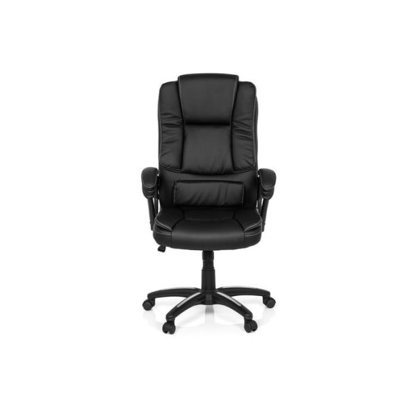 Chefsessel Bürostuhl RELAX CL120 Schwarz, Schreibtischstuhl mit Armlehnen