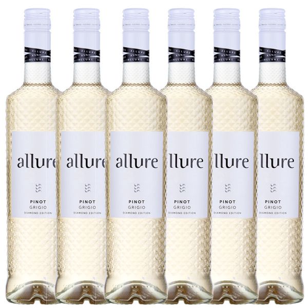 Allure Pinot Grigio 2021 0,75l - 6er Karton | Norma24 | Weißweine
