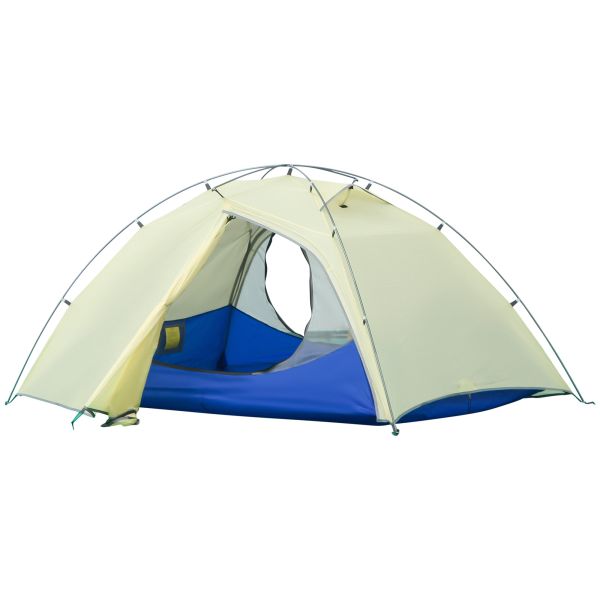 Outsunny Camping Zelt 2 Personen Zelt Kuppelzelt PU3000mm einfache Einrichtung für Trekking Festival