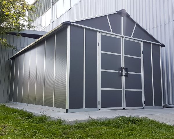 Gerätehaus Yukon 519 x 332cm Dunkelgrau