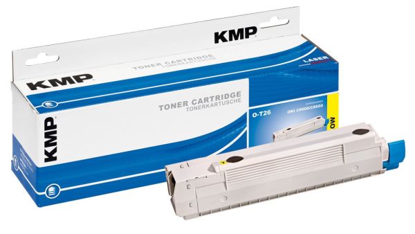 KMP O-T26 Tonerkartusche ersetzt OKI 43487709