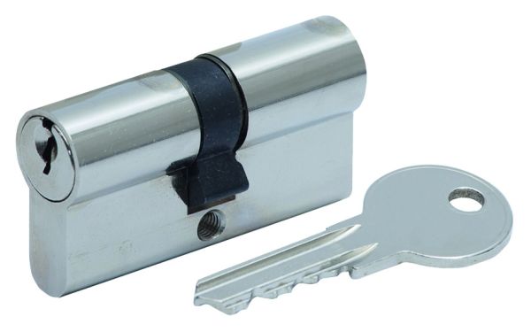 Zylinder-Schlüsselrohling Aluminium schwarz - BASI AS
